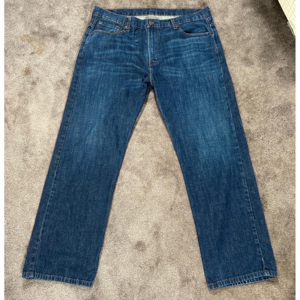Levi's 541 Athletic Taper Jeans Men 38x32 Blue Dark Wash Denim Pants